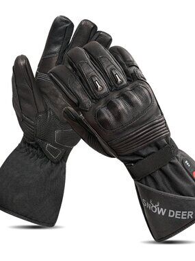SNOW DEER heated motorcycle gloves